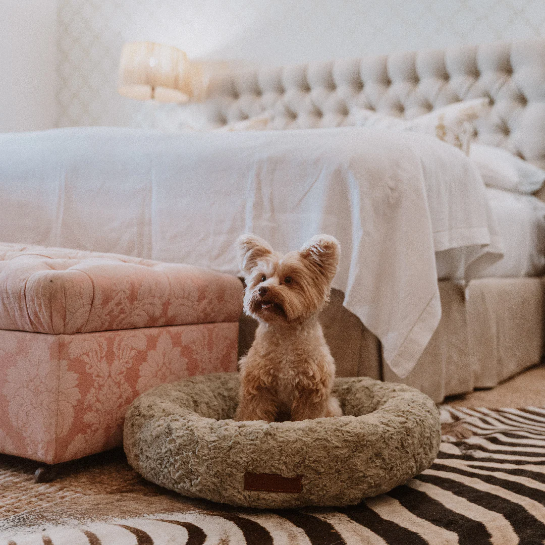 Huntlea Calming Kuddler Round Dog & Cat Bed - Image 2