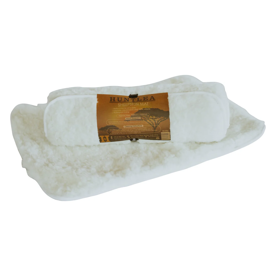 Huntlea Genuine Sheep Skin Dog Mat - Image 3