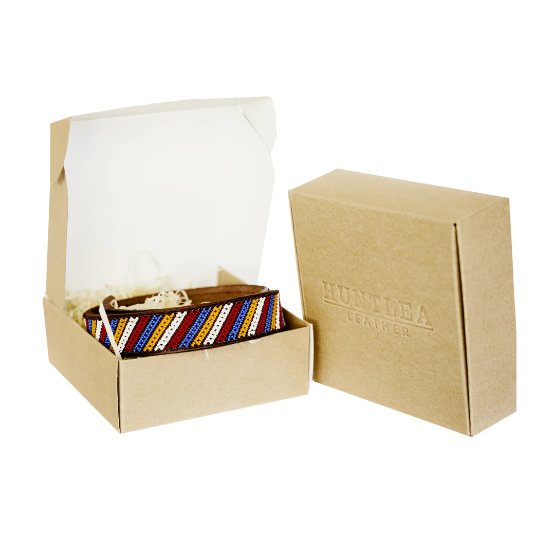 Huntlea Beaded Dog Collar Stripe - Image 2