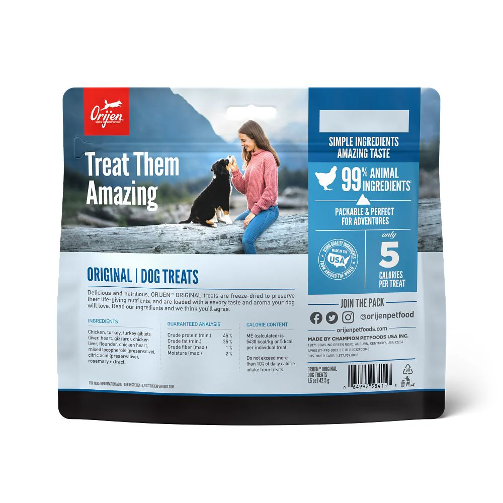 Orijen Original Freeze-Dried Dog Treats - Image 4