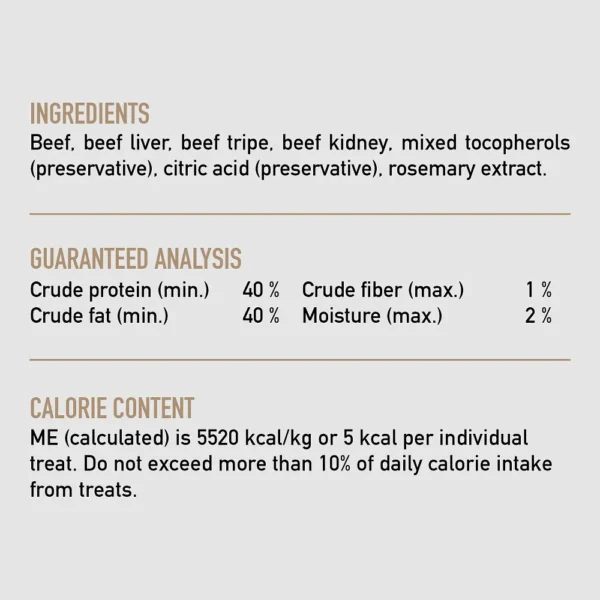 Orijen Ranch Raised Beef Freeze-Dried Dog Treats - Image 3