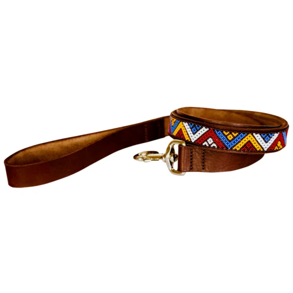 Huntlea Beaded Dog Lead Daisy Vee