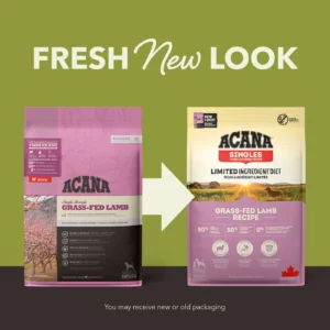 FreshNewLook_1400x Acana Singles Grass-Fed Lamb