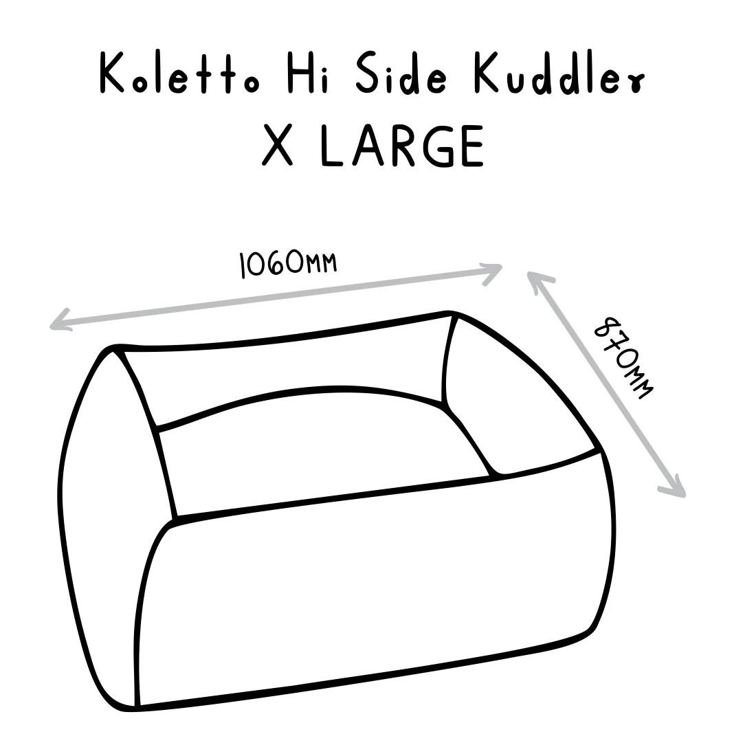 Koletto Hi Sided Kuddler Dog Bed - Image 11