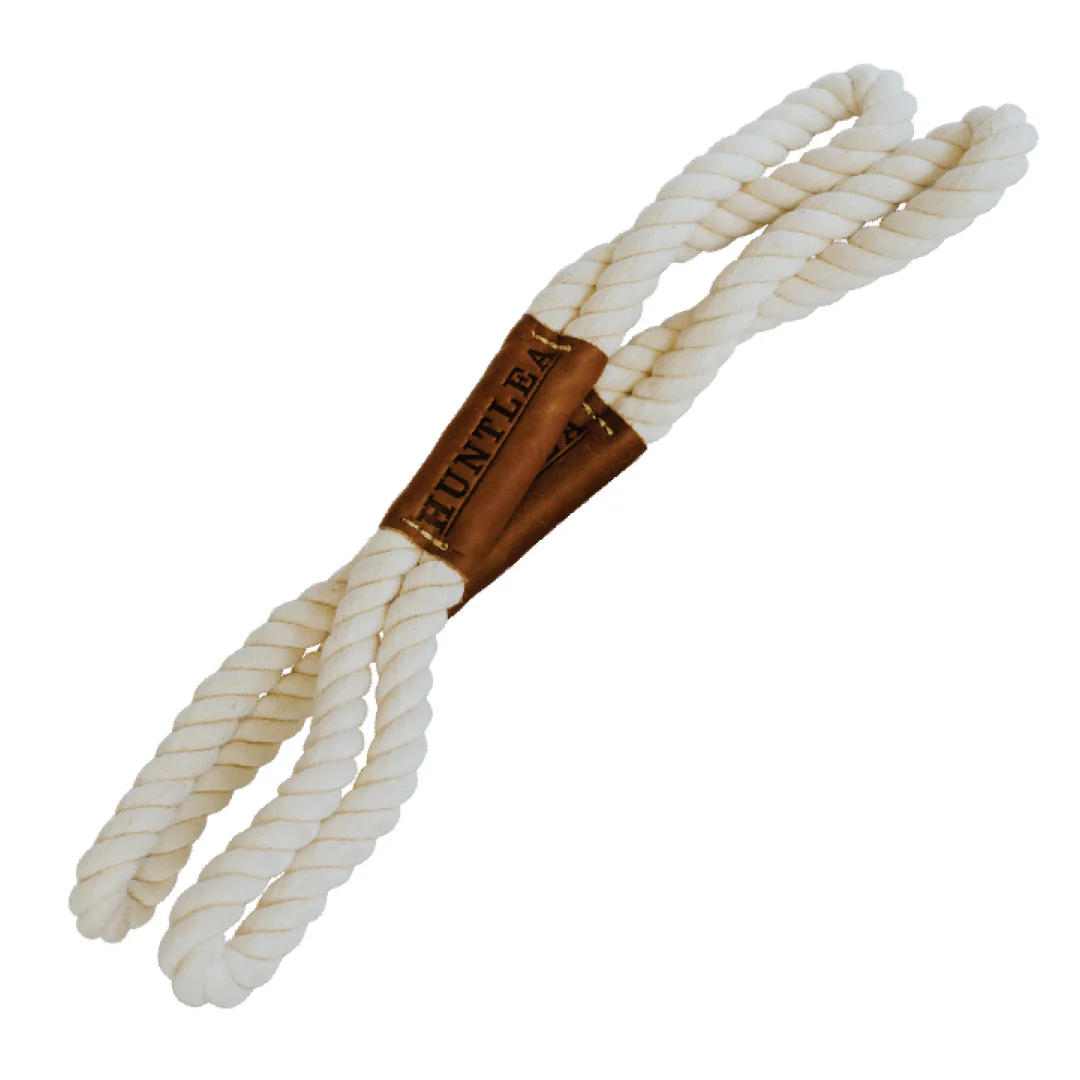 Huntlea Dog Tug Toy with Leather Centre - Image 3