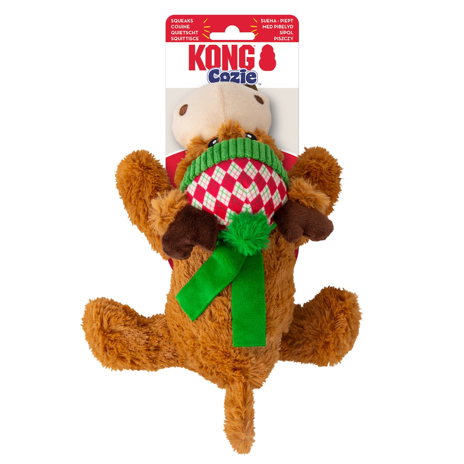 Kong Holiday Cozie Reindeer | Medium - Image 2