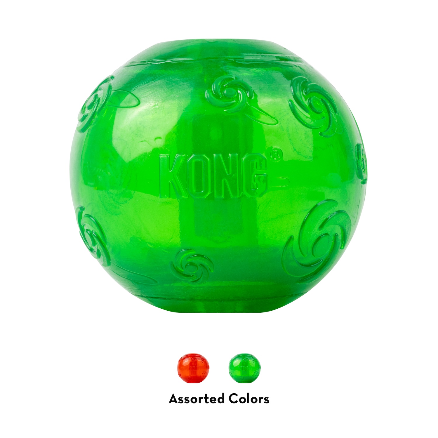 Kong Holiday Squeezz Ball Assorted | Large - Image 7