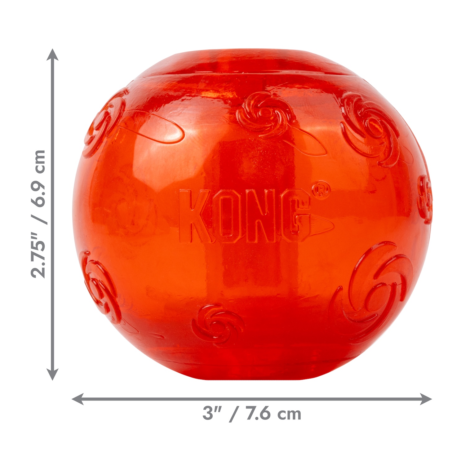 Kong Holiday Squeezz Ball Assorted | Large - Image 6