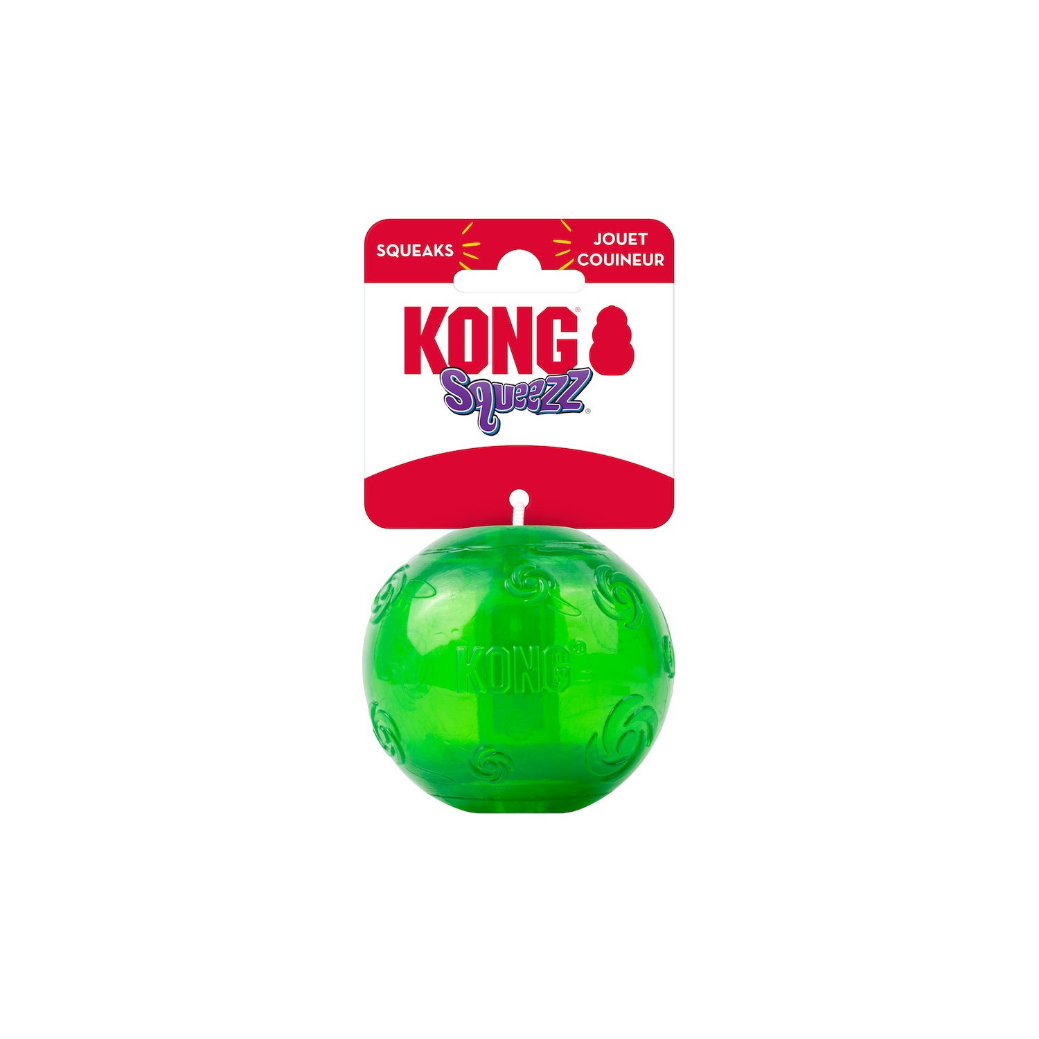 Kong Holiday Squeezz Ball Assorted | Large - Image 2