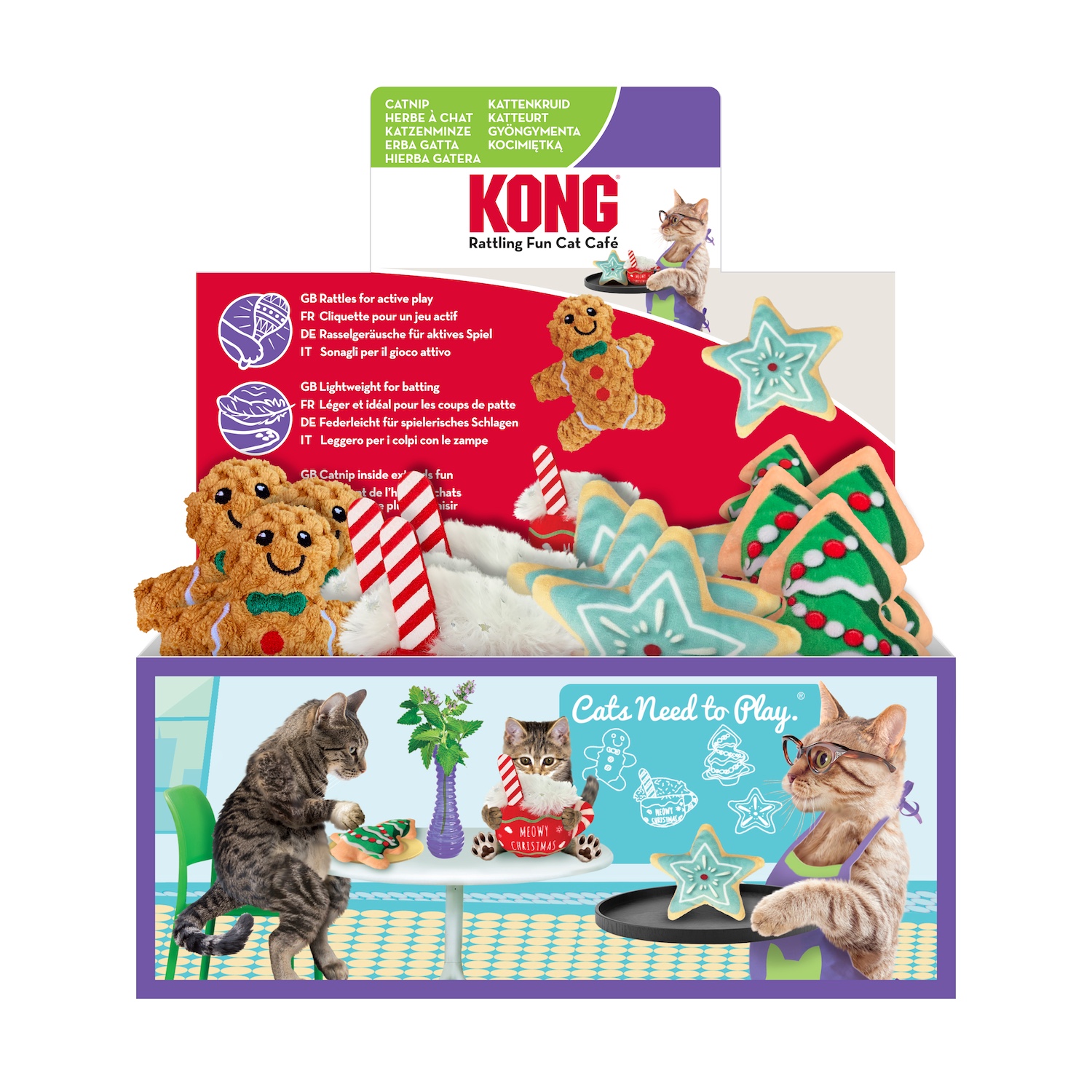 Kong Holiday Scrattles Café PDG 12 PCS - Image 3