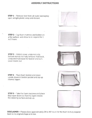 Sealy Lux Premium Orthopaedic Dog Bed - Image 3