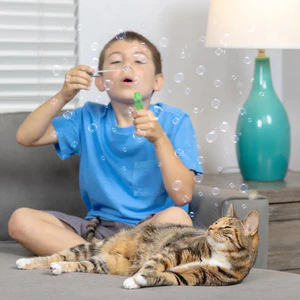 Pet Qwerks Kitty Catnip IncrediBubbles - Image 3