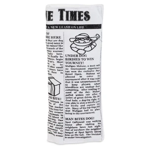 Pet Qwerks Krinkle Newspaper Dog Toy - Image 4