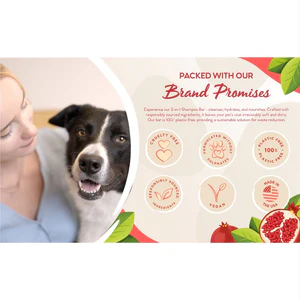 Pet Head Pomegranate Shampoo Bar - Image 3